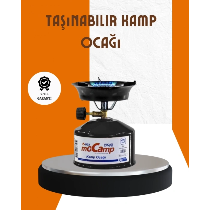 Mey İthalat® Taşınabilir Metal Gövdeli Kamp Ocağı Seti