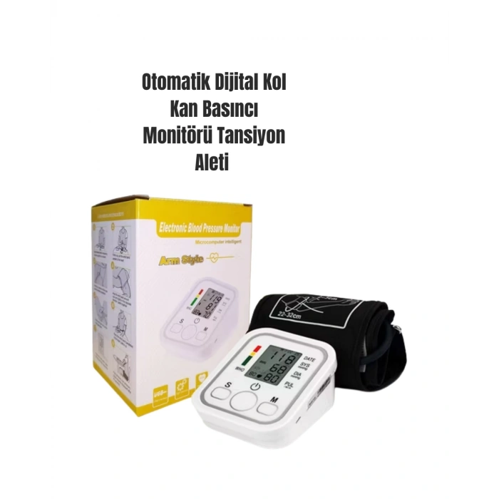 Mey İthalat® Taşınabilir Pil ve USB Girişli Tansiyon Aleti