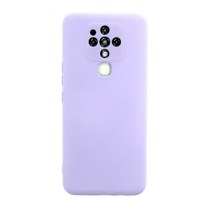 Mey İthalat®  Tecno Camon 16 Kılıf Nano içi Kadife Silikon - Lila