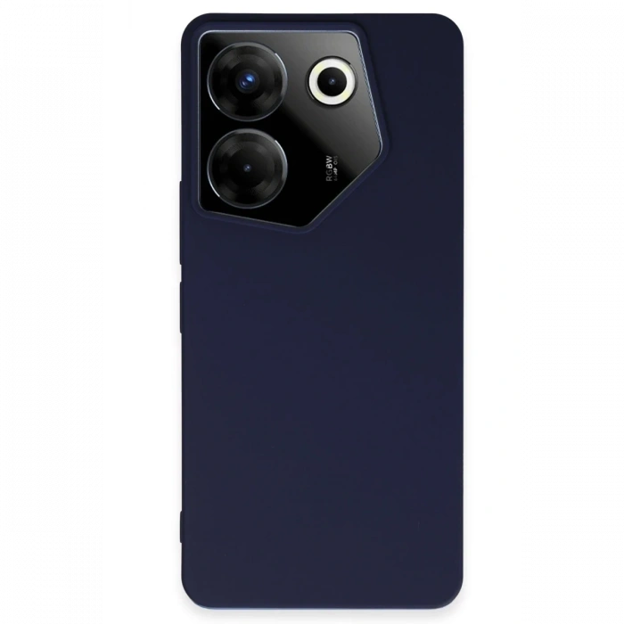 Mey İthalat®  Tecno Camon 20 Pro 5G Kılıf First Silikon - Lacivert