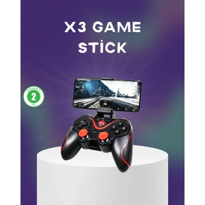 Mey İthalat® Telefon, Tablet ve PC İçin Çok Fonksiyonlu Bluetooth Gamepad