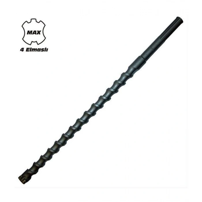Mey İthalat® Todrill 50433 SDS Max 4 Elmaslı Matkap Uç 18X540 mm