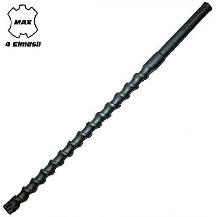 Mey İthalat® Todrill TD50437 SDS MAX 4 Elmaslı Matkap Uç 22X520 mm