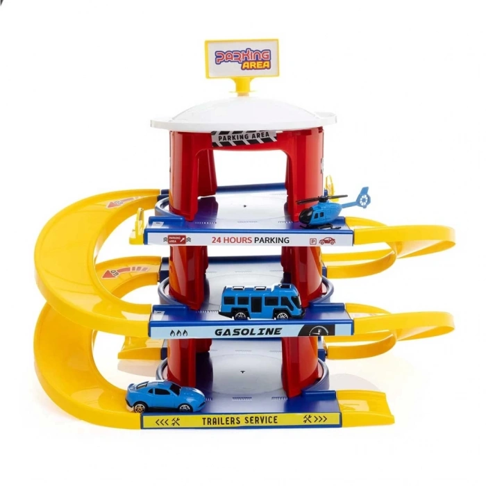 Mey İthalat® Toyflyer 17 Parça Otopark Garaj Seti