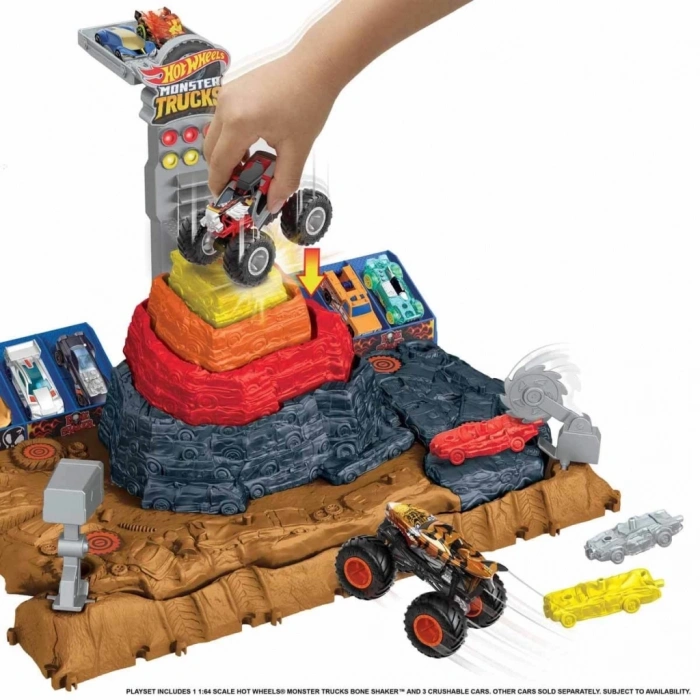 Mey İthalat®  Truck Muhteşem Çarpışma Arenası Oyun Seti HNB96