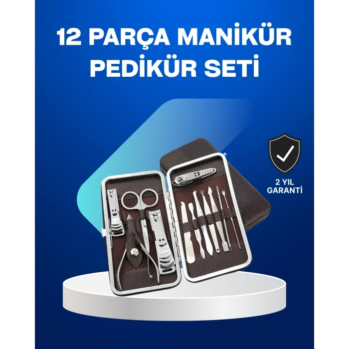 Mey İthalat® Tüm İhtiyaçlara Uygun Taşınabilir Manikür & Pedikür Seti