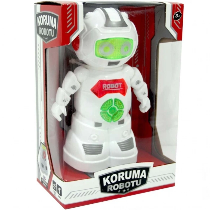 Mey İthalat® Türkçe Konuşan Pilli Koruma Robotu Güven