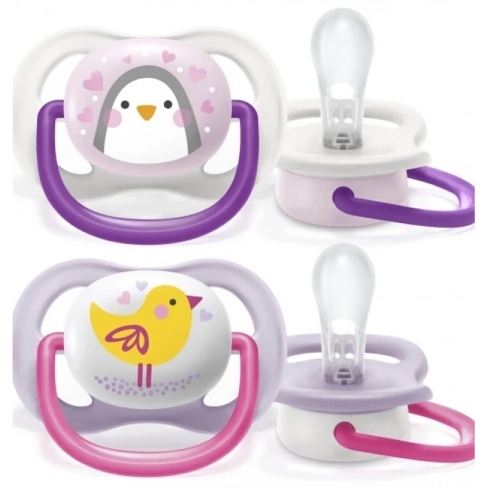 Mey İthalat®   Ultra Air Emzik 0-6 Ay Kız