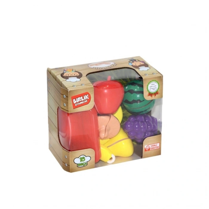 Mey İthalat® URT007-KUTU-1ABC KESİLEBİLEN SEBZE MEYVE 16 PCS