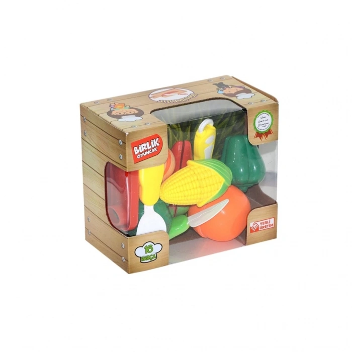 Mey İthalat® URT007-KUTU-1ABC KESİLEBİLEN SEBZE MEYVE 16 PCS