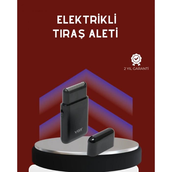 Mey İthalat® USB Şarjlı Erkek Tıraş Makinesi | Cilt Dostu ve Kompakt Tasarım