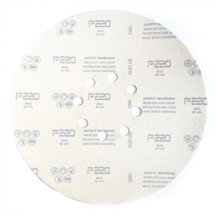 Mey İthalat® Velcro 225 mm 220 Kum Alçı Zımpara Makinası Yedeği