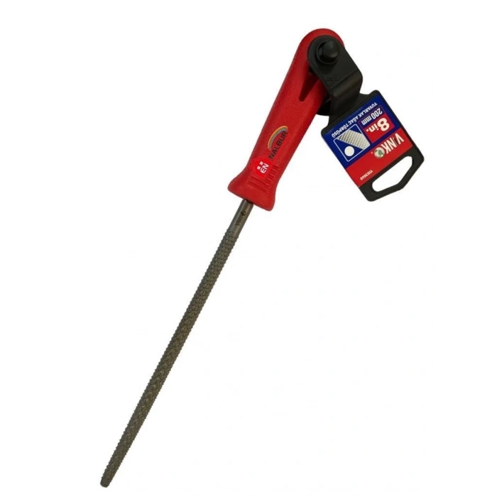 Mey İthalat® Vinko 03062 Yarım Yuvarlak Törpü Saplı 8 İnch