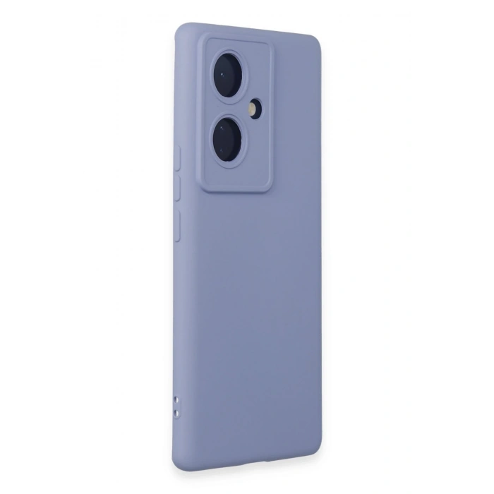 Mey İthalat®  Vivo V29 Lite Kılıf Nano içi Kadife Silikon - Lila