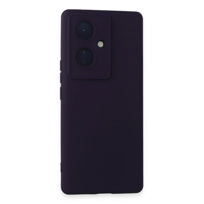 Mey İthalat®  Vivo V29 Lite Kılıf Nano içi Kadife Silikon - Mor