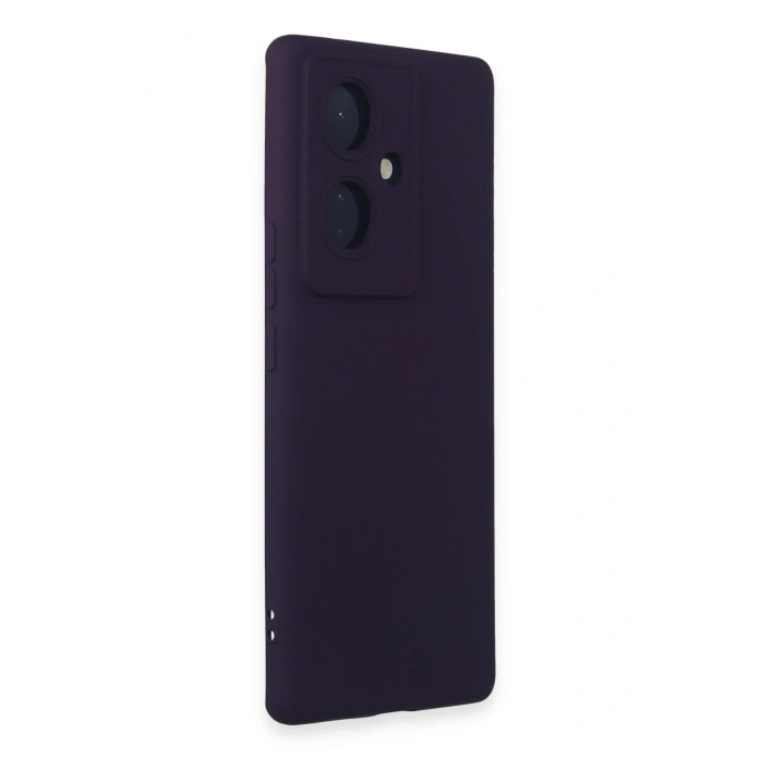 Mey İthalat®  Vivo V29 Lite Kılıf Nano içi Kadife Silikon - Mor