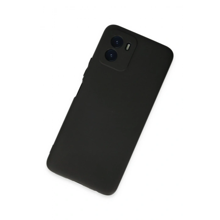 Mey İthalat®  Vivo Y15S Kılıf First Silikon - Siyah