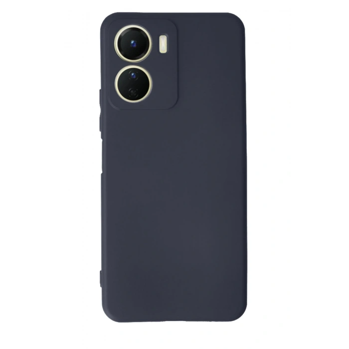 Mey İthalat®  Vivo Y16 Kılıf First Silikon - Lacivert