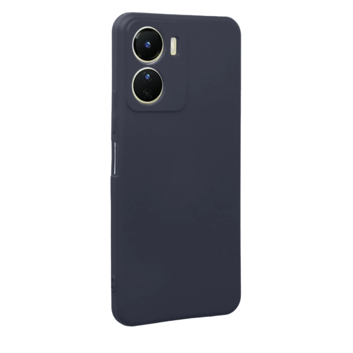 Mey İthalat®  Vivo Y16 Kılıf First Silikon - Lacivert