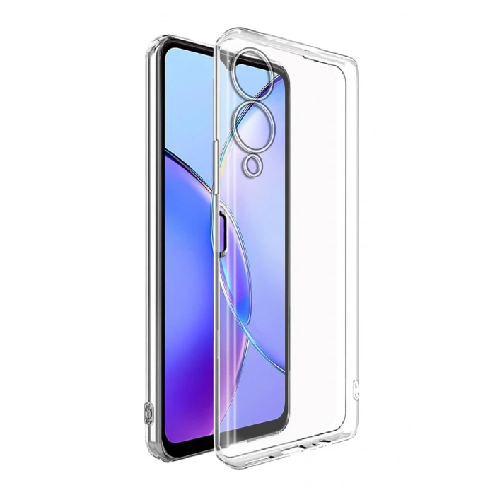 Mey İthalat®  Vivo Y17S Kılıf Lüx Şeffaf Silikon