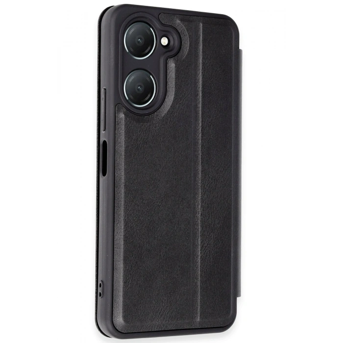 Mey İthalat®  Vivo Y18 Kılıf Flip Cover - Siyah