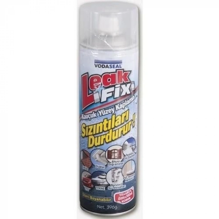 Mey İthalat® Vodaseal Leak Fix Kauçuk İzolasyon Spreyi 396 gr Şeffaf