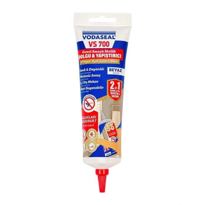 Mey İthalat® Vodaseal VS700 Akrilik Dolgu ve Yapıştırıcı 400 gr