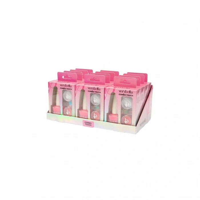 Mey İthalat® VRB37000  - Bakım Seti (2 farklı renk ve aromalı lip gloss+oje)