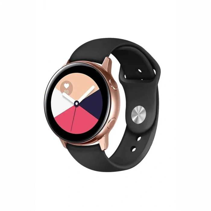 Mey İthalat®  Watch 20mm Klasik Kordon - Siyah
