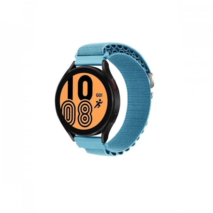 Mey İthalat®  Watch 20mm KR410 Kumaş Kordon - Mavi