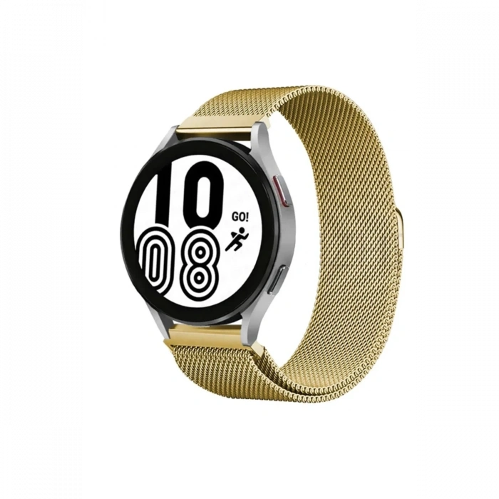 Mey İthalat®  Watch 20mm Metal Mıknatıslı Kordon - Gold