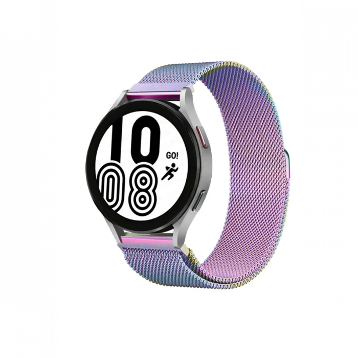 Mey İthalat®  Watch 20mm Metal Mıknatıslı Kordon - Rainbow