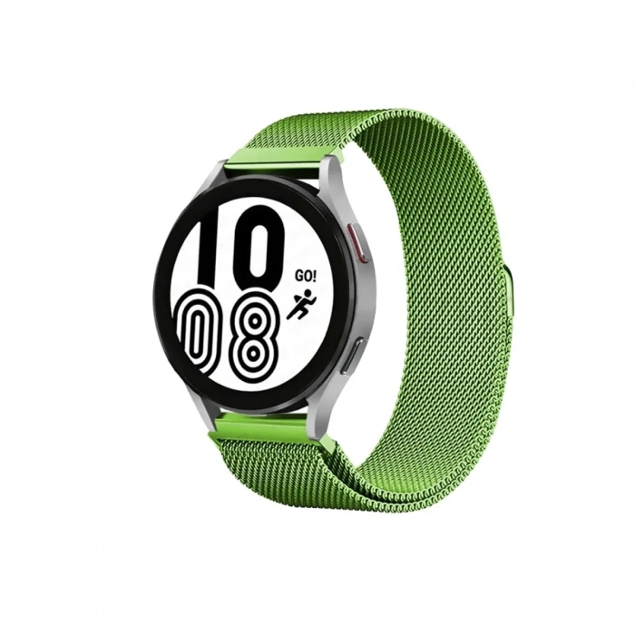 Mey İthalat®  Watch 20mm Metal Mıknatıslı Kordon - Yeşil
