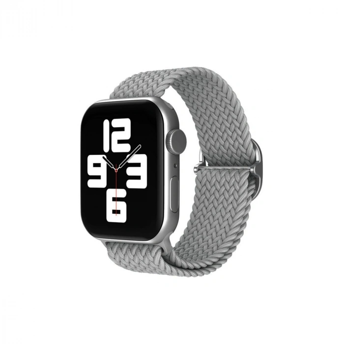 Mey İthalat®  Watch 20mm Star Kordon - Gri
