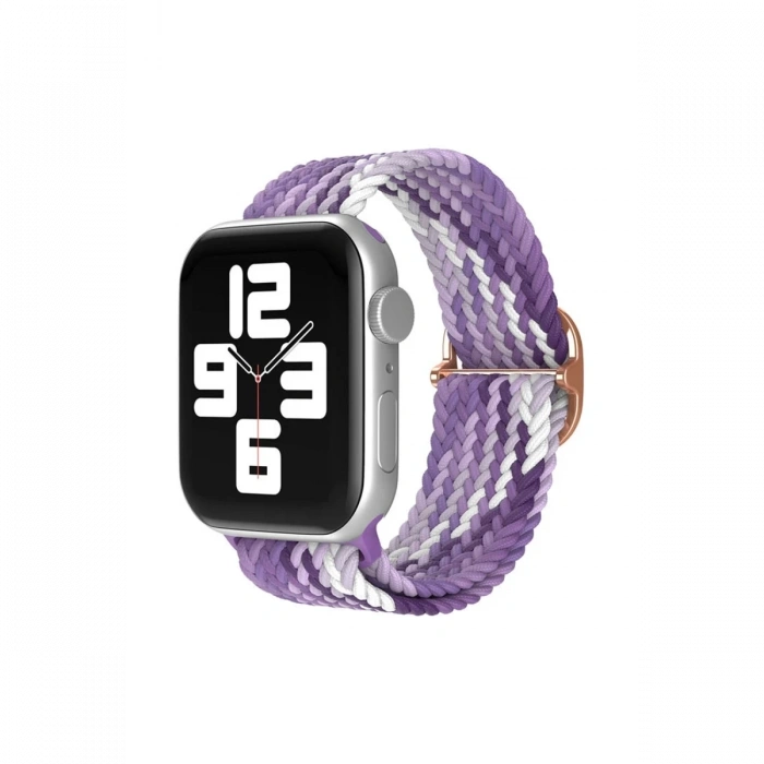 Mey İthalat®  Watch 20mm Star Kordon - Mor-Lila