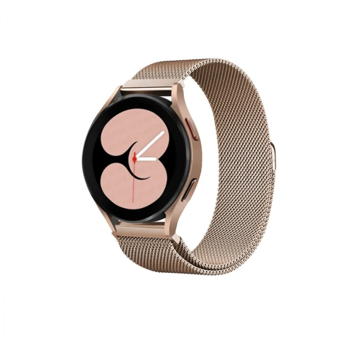 Mey İthalat®  Watch 22mm Metal Mıknatıslı Kordon - Bakır