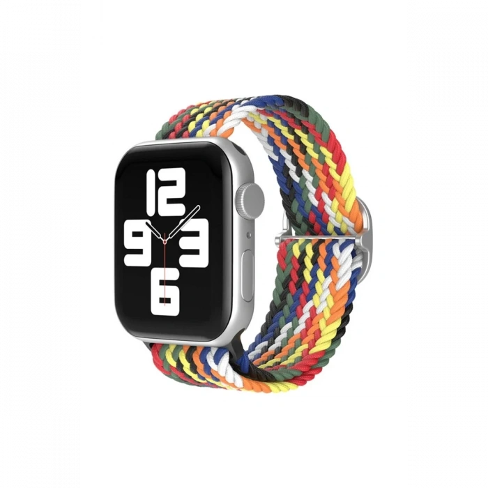 Mey İthalat®  Watch 22mm Star Kordon - Gökkuşağı 1
