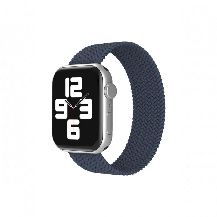Mey İthalat®   Watch 38mm Ayarlı Solo Silikon Kordon - Lacivert