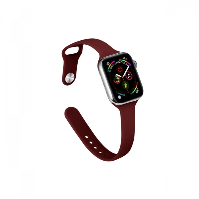 Mey İthalat®   Watch 38mm Klasik Kordon - Bordo
