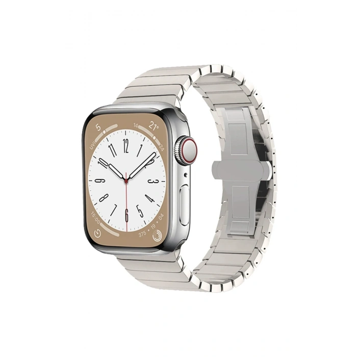 Mey İthalat®   Watch 38mm KR413 Fine Steel Kordon - Yıldız Işığı