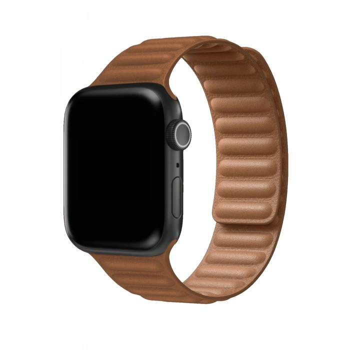 Mey İthalat®   Watch 38mm Loop Kordon - Kahverengi