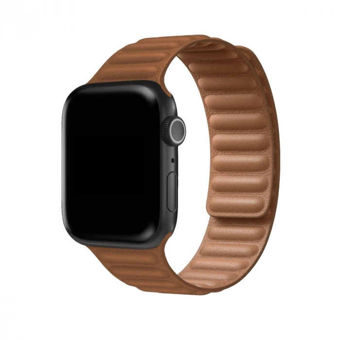 Mey İthalat®   Watch 38mm Loop Kordon - Kahverengi