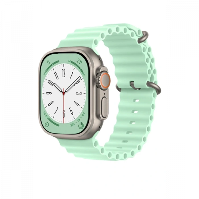 Mey İthalat®   Watch 38mm Ocean Kordon - Açık Yeşil