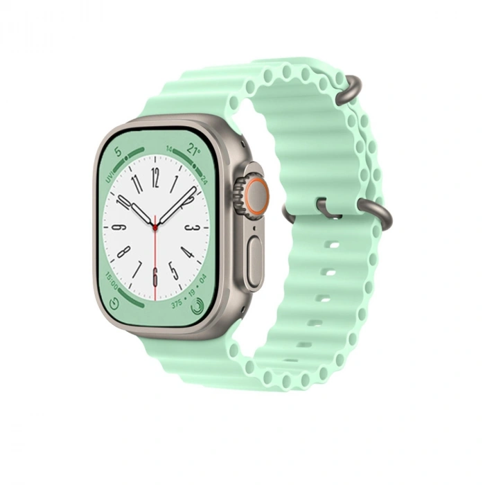 Mey İthalat®   Watch 38mm Ocean Kordon - Açık Yeşil