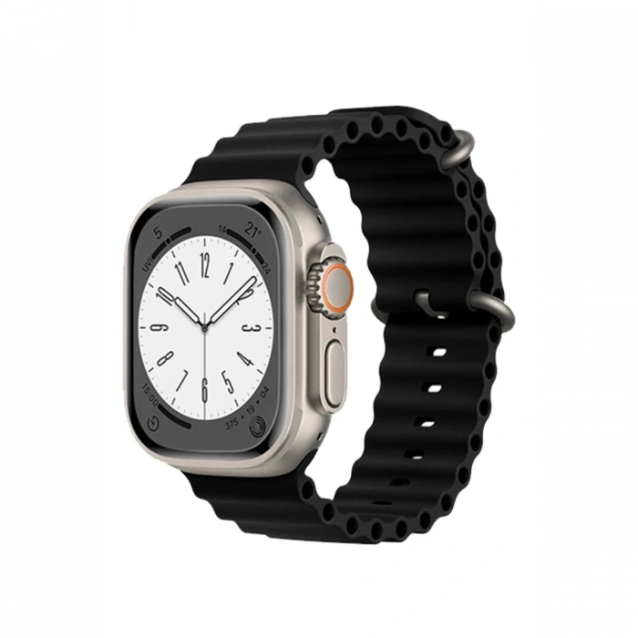 Mey İthalat®   Watch 38mm Ocean Kordon - Siyah