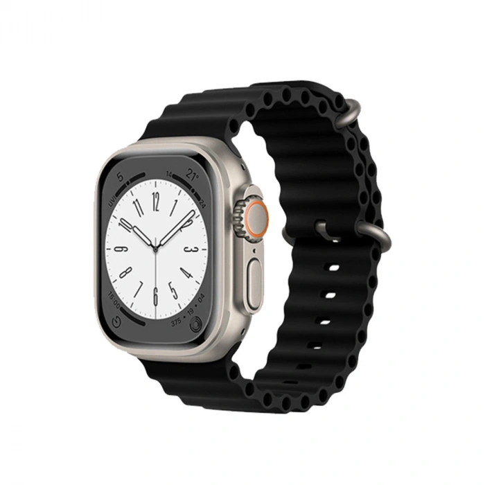 Mey İthalat®   Watch 38mm Ocean Kordon - Siyah