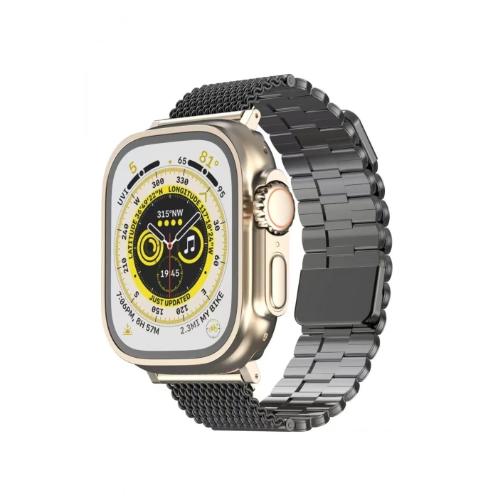 Mey İthalat®   Watch 42mm Ascend Metal Kordon - Gri