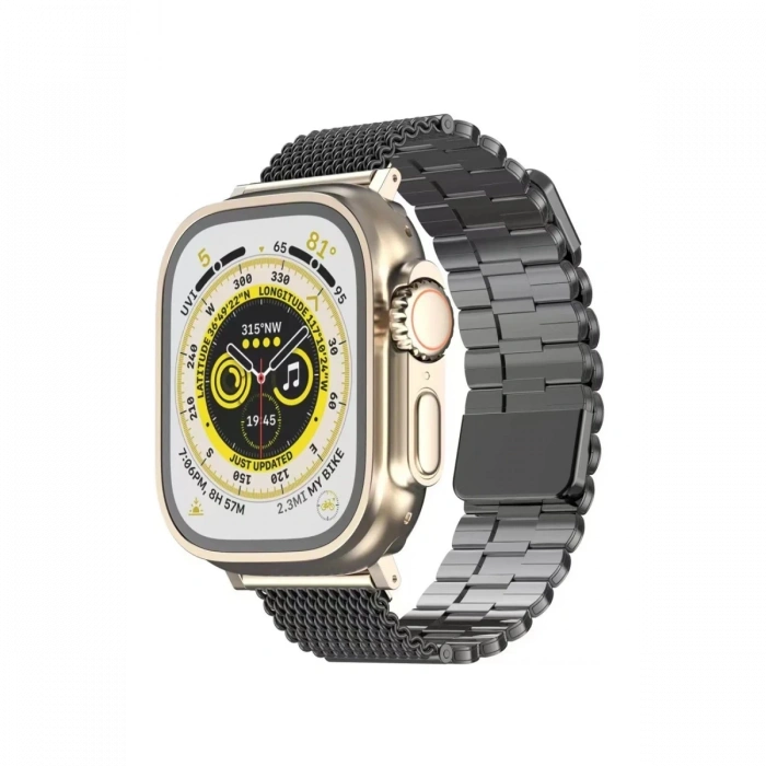 Mey İthalat®   Watch 42mm Ascend Metal Kordon - Gri