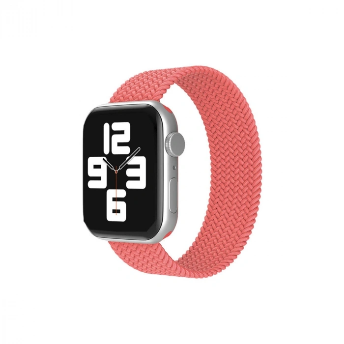Mey İthalat®   Watch 42mm Ayarlı Solo Silikon Kordon - Pembe