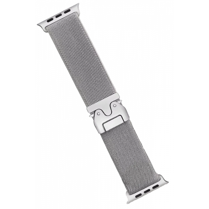Mey İthalat®   Watch 42mm Forest Kumaş Kordon - Titan Gri
